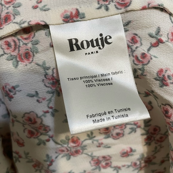 Rouje Gabin Floral Dress NWT sz 34 - Picture 11 of 13
